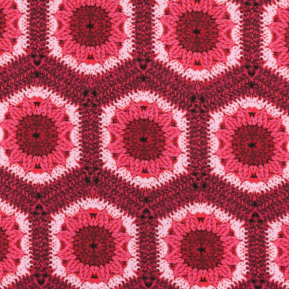 Dress Lambada Crochet Flower Pink