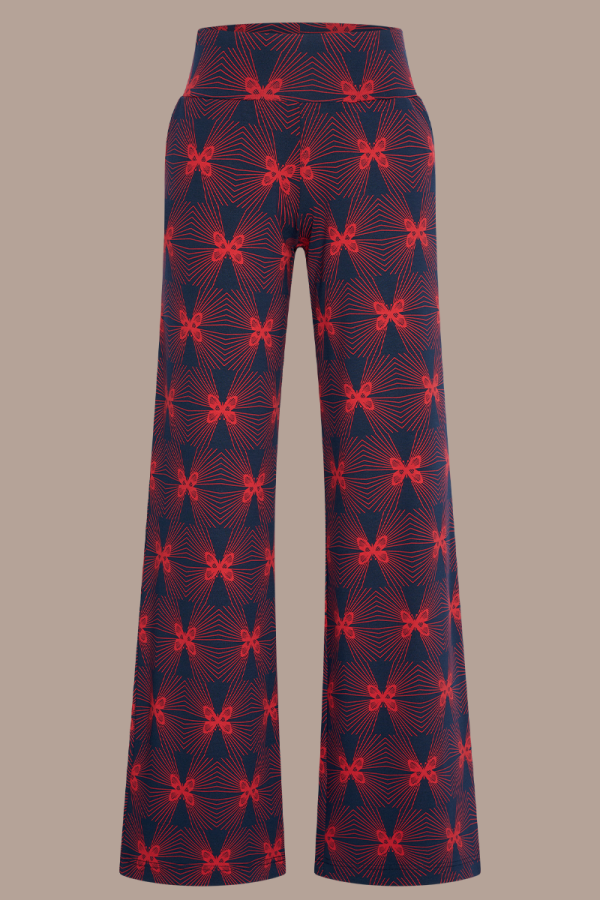 Pants Butterfly Beam Navy