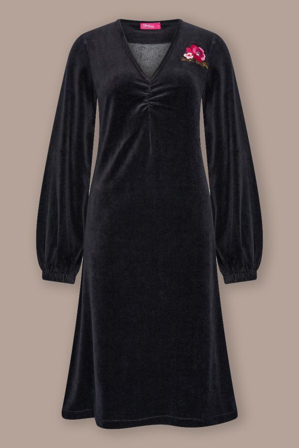 Dress Sandra Velvet Black