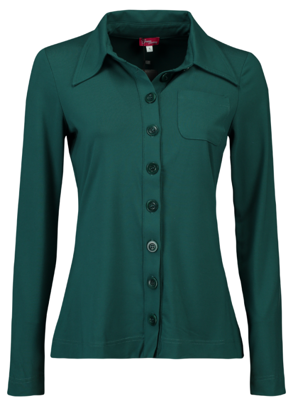 Button Shirt Green