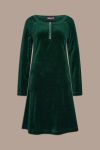 Dress Yippie Velvet Green