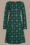 Dress Zippie Round Leafy Green