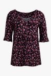 Tunic Top Cherry Blossom black