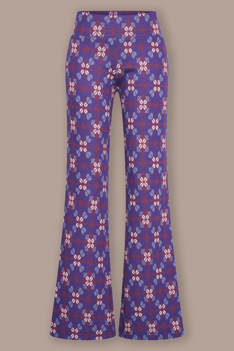 Super Pants Leafy Purple