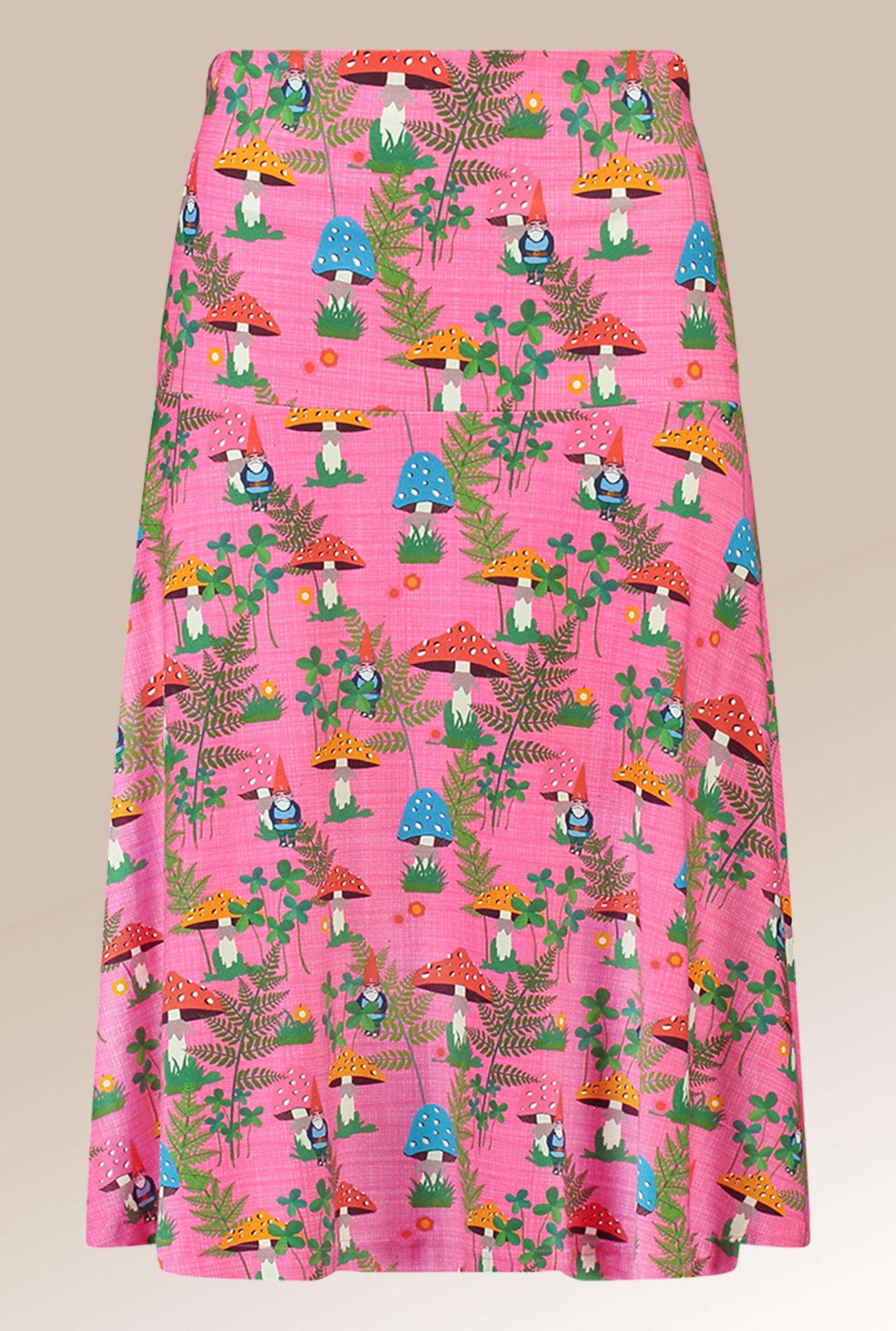 Paddy Skirt Garden Gnome Pink